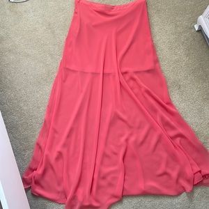 FOREVER 21 Chiffon Maxi Skirt